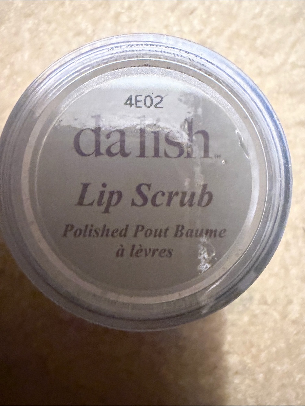 Dalish Exfoliating Lip Scrub - Neutral Beige Exfoliating Balm